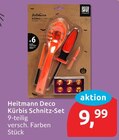 Kürbis Schnitz-Set Angebote von Heitmann Deco bei budni Lüneburg für 9,99 €