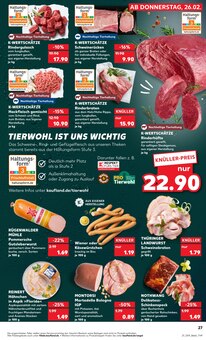 Schweinebraten im Kaufland Prospekt "Aktuelle Angebote" mit 70 Seiten (Neuss)