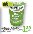 Bio Jogurt mild Angebote von Andechser Natur bei E center Mannheim für 1,29 €