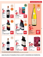 Promos Vin dans le catalogue "BIEN AU CHAUD" de Auchan Hypermarché Vin en promo dans le catalogue Auchan Hypermarché à la page 53