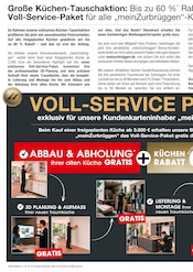 Küchenmöbel im Zurbrüggen Prospekt in Herne Aktueller Zurbrüggen Prospekt mit Küchenmöbel, "KÜCHEN TAUSCHAKTION", Seite 2