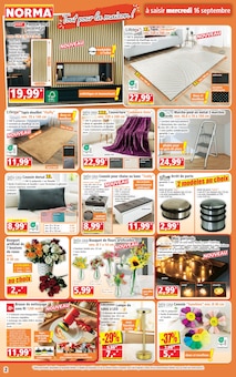 Catalogue Norma à Uckange cette semaine, valable du 16/09/2026 au 22/09/2026 Prospectus Norma à Uckange, "Votre Discounter Régional", 14 pages de promos valables du 16/09/2026 au 22/09/2026