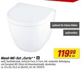 Wand-WC-Set „Curto“ im Angebot bei toom Baumarkt in Singen Wand-WC-Set „Curto“ Angebote bei toom Baumarkt Singen für 119,99 €
