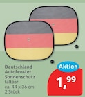Deutschland Autofenster Sonnenschutz für 1,99 € bei budni im Angebot Deutschland Autofenster Sonnenschutz im aktuellen budni Prospekt