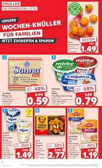 Aktueller Kaufland Prospekt "Aktuelle Angebote" Seite 2 von 56 Seiten für Eisenberg