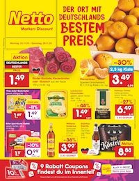 Netto Marken-Discount Prospekt für Arnstadt: "Aktuelle Angebote", 60 Seiten, 24.11.2025 - 29.11.2025