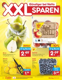 Netto Marken-Discount Birnen im Prospekt 