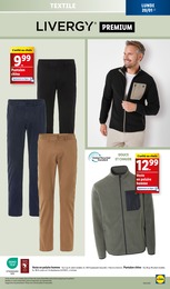 Offre Veste polaire homme dans le catalogue Lidl du moment à la page 35