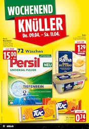 Aktueller EDEKA Prospekt mit Textilreinigung, "Aktuelle Angebote", Seite 22