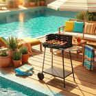 Barbecue charbon Andernos - SOMAGIC en promo chez Carrefour Verneuil-sur-Seine à 59,99 €