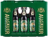 Büble Edelbräu Angebote von Allgäuer Brauhaus bei REWE Breisach für 14,99 €