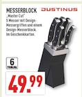 Messerblock "Master Cut" Angebote von JUSTINUS bei Marktkauf Neuss für 49,99 €