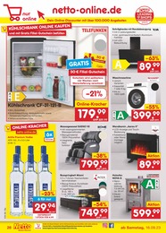 Kühlschrank Angebot im aktuellen Netto Marken-Discount Prospekt auf Seite 34