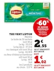 Promo The vert à 1,02 € dans le catalogue Super U à Saint-Loubès