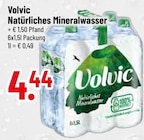 Natürliches Mineralwasser im Trinkgut Prospekt Natürliches Mineralwasser von Volvic im aktuellen Trinkgut Prospekt für 4,44 €