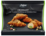 Croissants au beurre fourrés à la pistache - DELUXE en promo chez Lidl Croissants au beurre fourrés à la pistache - DELUXE dans le catalogue Lidl