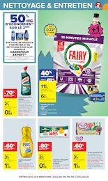 Prix et réduction WC dans le prospectus Carrefour en cours Offre WC dans le catalogue Carrefour du moment à la page 65