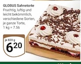 Sahnetorte Angebote von GLOBUS bei GLOBUS Pulheim für 6,20 €