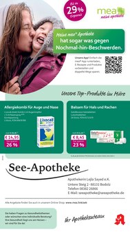 Aktueller mea - meine apotheke Prospekt (Lindau (Bodensee), 4 Seiten zum blättern mea - meine apotheke Prospekt Unsere März-Angebote mit 4 Seiten
