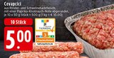 Cevapcici im Angebot bei EDEKA in Kerpen Cevapcici Angebote bei EDEKA Kerpen für 5,00 €