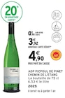 Aop picpoul de pinet - CHEMIN DE L'ETANG en promo chez Intermarché Express Aop picpoul de pinet - CHEMIN DE L'ETANG dans le catalogue Intermarché Express