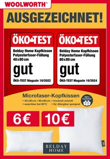 Kopfkissen im Woolworth Prospekt "Aktuelle Angebote" mit 48 Seiten (Düsseldorf)