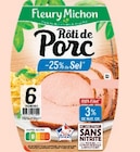 Super U Clamart - Promo Rôti de porc -25% de sel conservation sans nitrite Promo Rôti de porc -25% de sel conservation sans nitrite à 1,14 € dans le catalogue Super U à Clamart