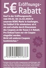 5€ Eröffnungs-Rabatt bei REWE im Prospekt "" für 