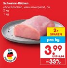Schweine-Rücken Angebote bei Netto Marken-Discount Cuxhaven für 3,99 €