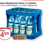 Mineralwasser Classic oder Medium von Margon im aktuellen GLOBUS Prospekt