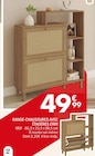 Promo Range-chaussures avec étagères ERIN à 49,99 € dans le catalogue La Foir’Fouille à Bègles