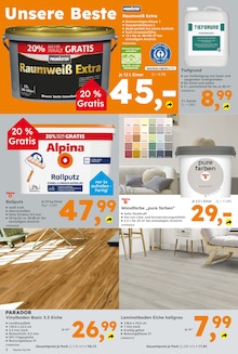 Prospectus Globus-Baumarkt en cours, "GLOBUS BAUMARKT Immer eine Idee besser", page 2 sur 8