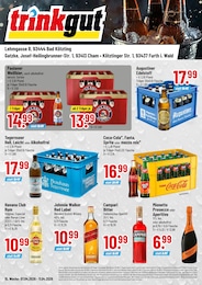 Discounter Prospekt von Trinkgut Bad Kötzting Trinkgut Prospekt: "Aktuelle Angebote", 4 Seiten, 07.04.2026 - 11.04.2026