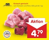 Gulasch gemischt Angebote von Gut Ponholz bei Netto Marken-Discount Stralsund für 4,79 €