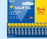 Aktuelles Alkaline-Batterien „Longlife Power" Angebot bei Marktkauf in Leipzig ab 3,99 €