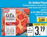 Pizza Ristorante laktose- und glutenfrei, la Mia Grande oder Familia von Dr. Oetker im aktuellen EDEKA Prospekt für 3,19 €
