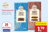 Alpen-Sahne oder Kaffee-Sahne Angebote von Schokoliebe bei Netto Marken-Discount Offenbach für 1,79 €