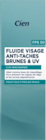 Fluide visage anti-tâches brunes & UV - Cien - Lidl Fluide visage anti-tâches brunes & UV - Cien à 3,99 € dans le catalogue Lidl