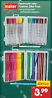 Stifte im Netto Marken-Discount Prospekt Fasermaler oder Fineliner, 24er Pack von maker im aktuellen Netto Marken-Discount Prospekt für 3,99 €