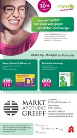 mea - meine apotheke Apotheken Prospekt der aktuellen Woche mit 4 Seiten, gültig von 01.10.2026 bis 31.10.2026, in Kößlarn und Umgebung Aktueller mea - meine apotheke Apotheken Prospekt in Kößlarn und Umgebung, "Unsere Oktober-Angebote" mit 4 Seiten, 01.10.2026 - 31.10.2026