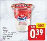Froop von Müller für 0,39 € bei EDEKA im Angebot Froop von Müller im aktuellen EDEKA Prospekt