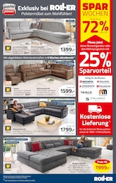 Wohnzimmer im ROLLER Prospekt Wohnzimmer im ROLLER Prospekt "HAPPY BIRTHDAY" auf Seite 9