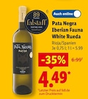 Pata Negra Iberian Fauna White Rueda bei Lidl im Belzig Prospekt für 4,49 €