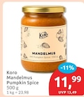 Mandelmus Pumpkin Spice von KoRo im aktuellen budni Prospekt für 11,99 €
