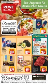 Lebensmittel im REWE Prospekt in Wesel Aktueller REWE Prospekt mit Lebensmittel, "Dein Markt", Seite 1