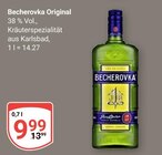 Original im Angebot bei GLOBUS in Hoyerswerda Original Angebote von Becherovka bei GLOBUS Hoyerswerda für 9,99 €
