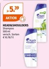 Shampoo im Angebot bei Müller in Stuttgart Shampoo Angebote von Head&Shoulders bei Müller Stuttgart für 5,39 €