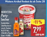 Partybecher bei ALDI Nord im Crivitz Prospekt für 7,99 €