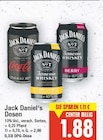 Aktuelles Jack Daniel's Dosen Angebot bei E center in Falkensee ab 1,88 €