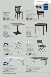 Aktueller METRO Prospekt mit Esstisch, "Wochenangebote SCO + Outdoor", Seite 50